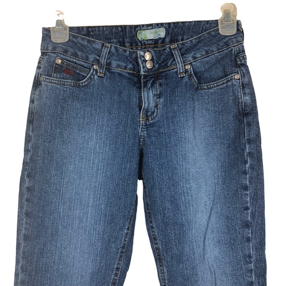 Twenty X Bootcut Low Rise Jeans by Wrangler SZ 7/8 Tall Lightwash Booty Huggers - Picture 5 of 8